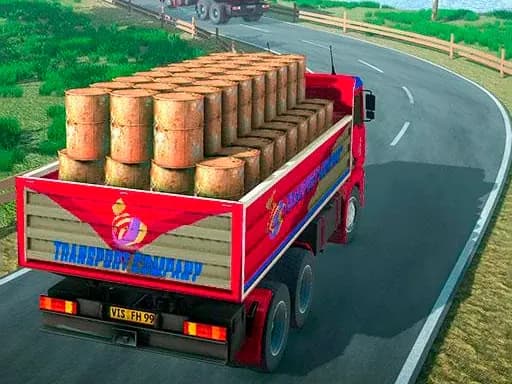Hindistan Kamyon Şoförü Kargo Görevi Teslimatı