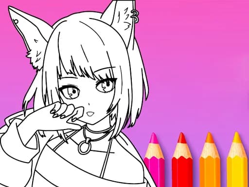 Anime Manga Boyama Kitabı