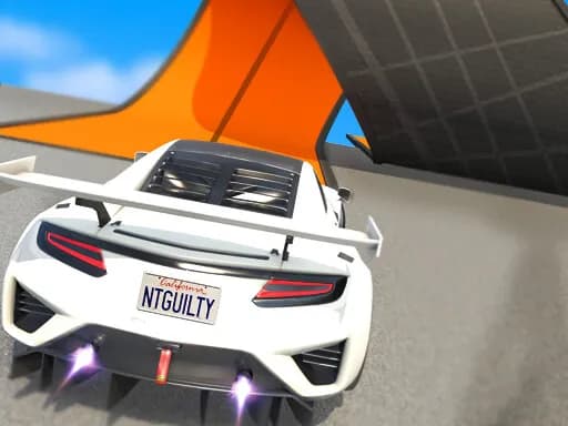 Aşırı Araba Stuntları 3D GT Yarış Rampası