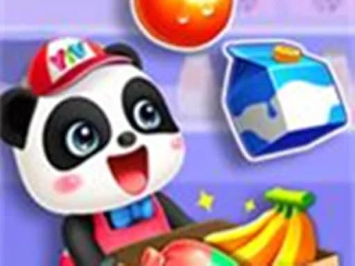 Sevimli Panda Süpermarket - Eğlenceli Alışveriş