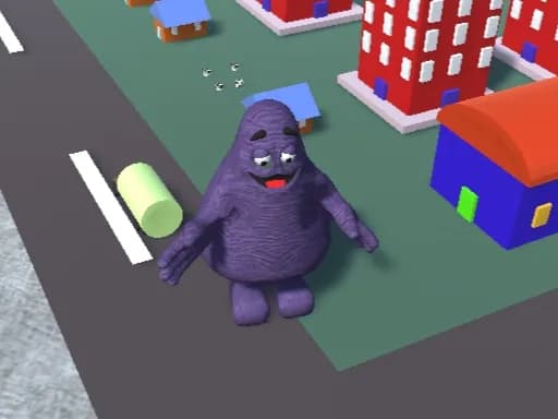 Grimace Shake Şehir Kaosu