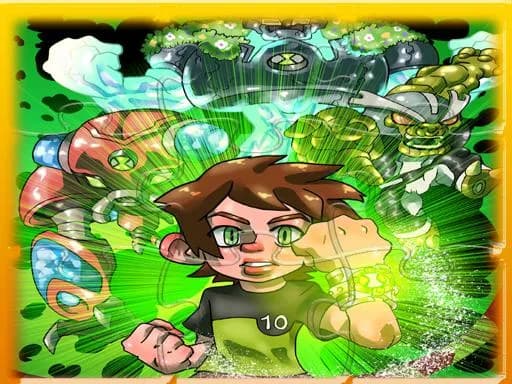 Ben 10 Eşleştirme 3 Bulmaca Oyunu