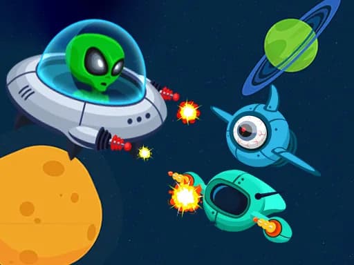 Uzay Sonsuz Shooter Zombileri