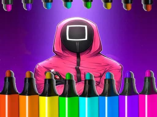 Squid Game Boyama Kitabı s2