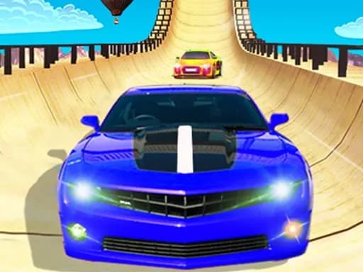 Gerçek Mega Ramp Araba Akrobasi Oyunları