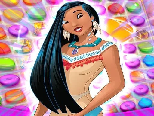 Pocahontas Disney Prensesi Eşleştirme 3