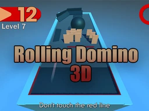 Yuvarlanan Domino 3D
