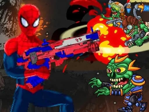 Spiderman Commander - Ateş Etme Oyunu