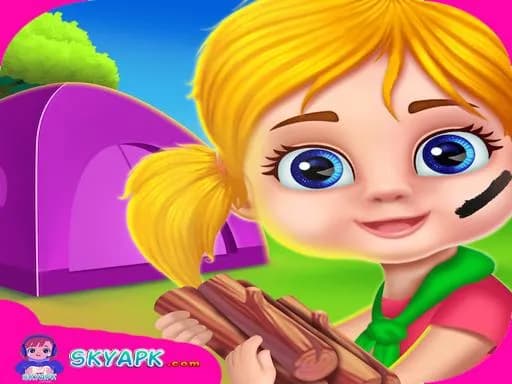 Kids camping : Camping Adventure Game