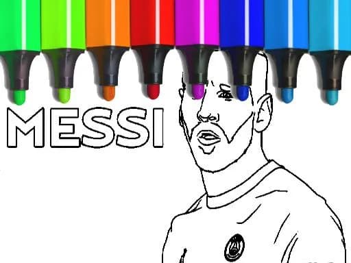 Messi Boyama Sayfaları