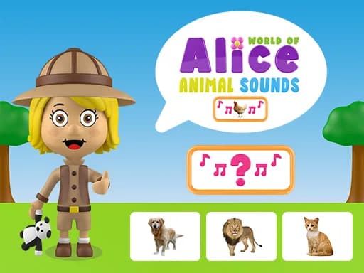 Alice'in Dünyası - Hayvan Sesleri