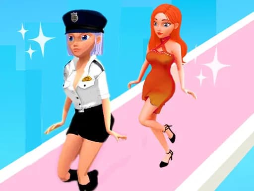 Catwalk Moda Güzellik Koşusu - Yenileme Kıyafeti Koşusu