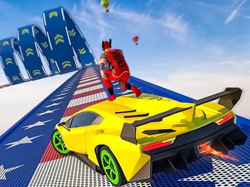 Mega Ramp Araba Akrobasi: GT Mega Ramp Araba Yarışı 2021