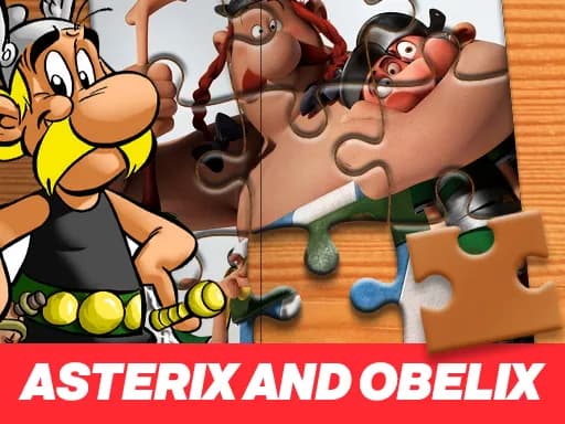 Asterix ve Obelix Yapboz Bulmacası