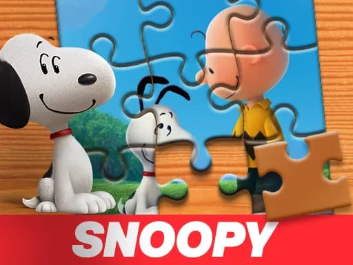 Snoopy Yapboz Bulmacası