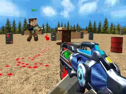 PaintBall Eğlenceli Atış Çoklu Oyuncu