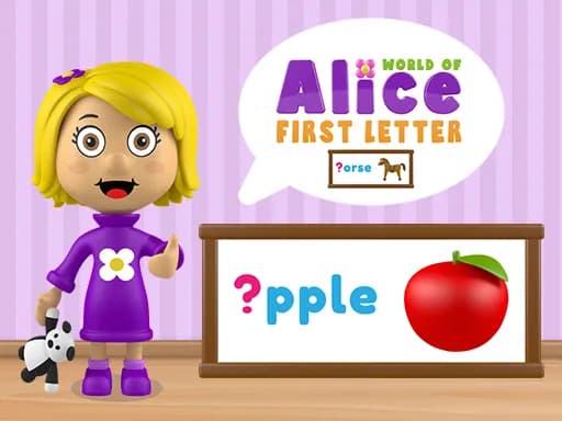 Alice'in Dünyası   İlk Harf