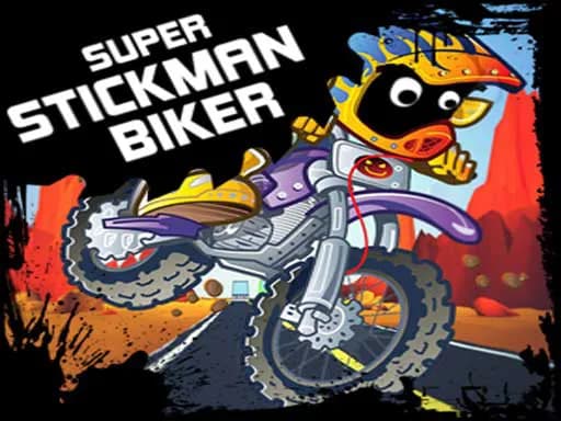 Süper Çizgi Adam Biker